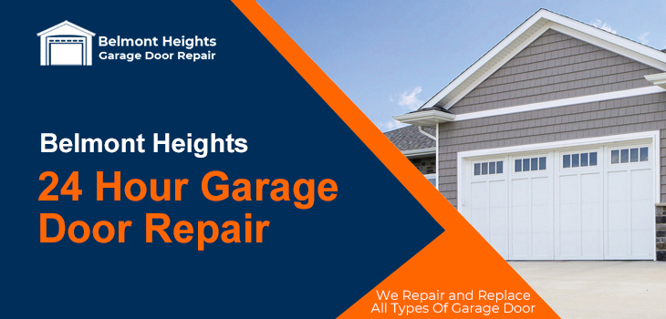 24 hour garage door repair in Belmont Heights