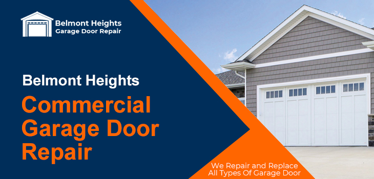 commercial garage door repair in Belmont Heights